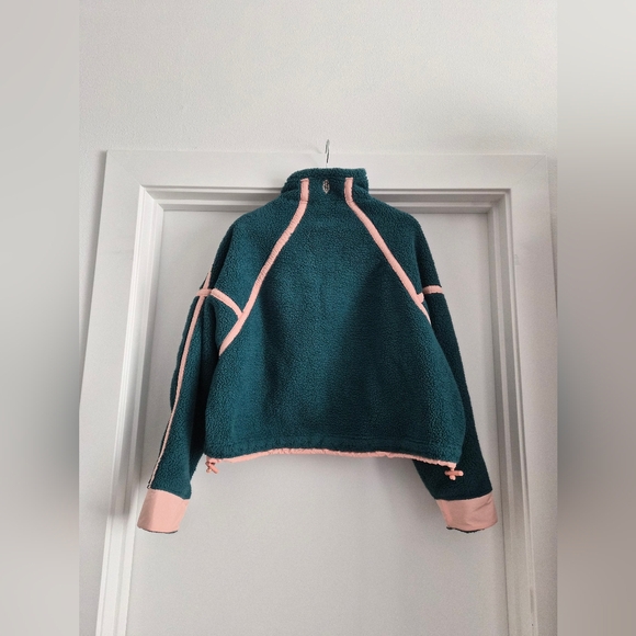 Free People Movement Mountain High Half Zip Fleece Size M - Picture 3 of 4